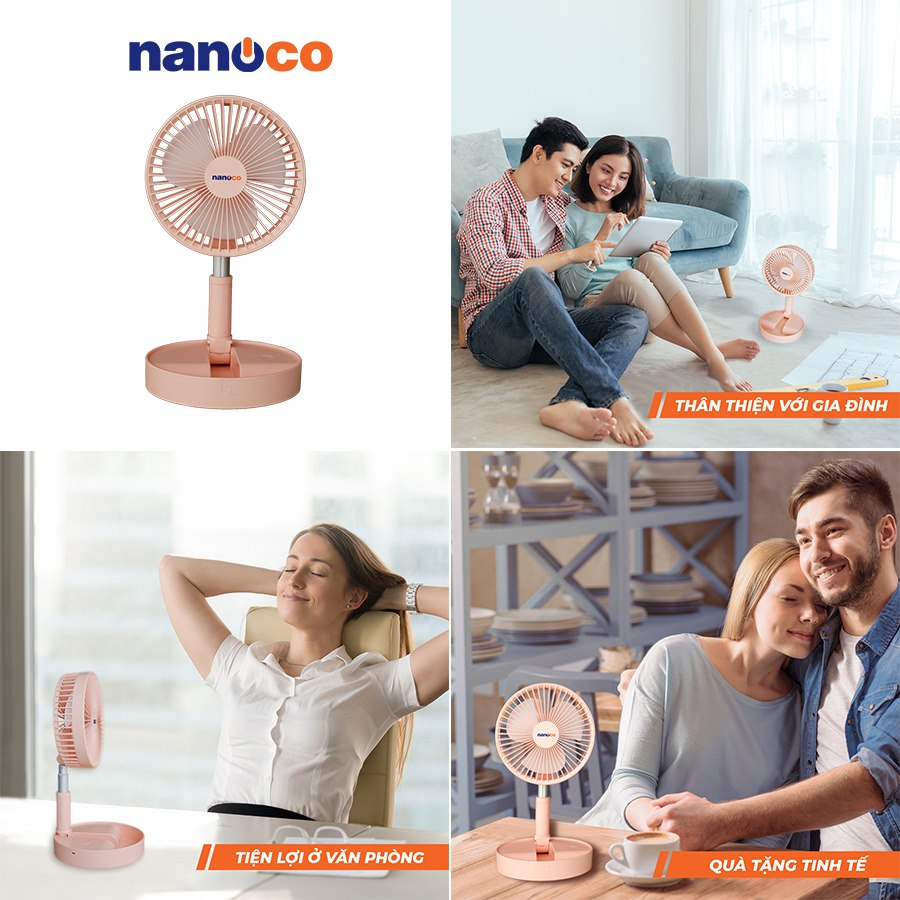 Đại lý phân phối quạt NANOCO